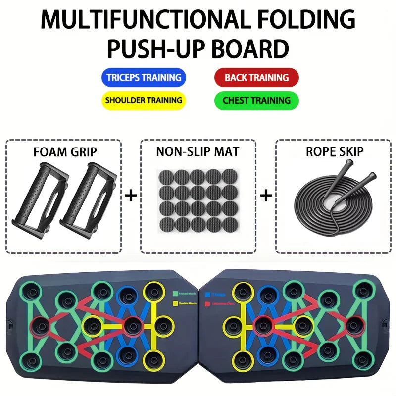 Push-Master™ 9-in-1 push up board